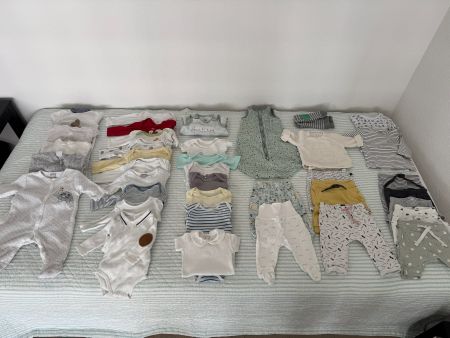 Babykleider, (0-3 Monate) Gr. 50-62