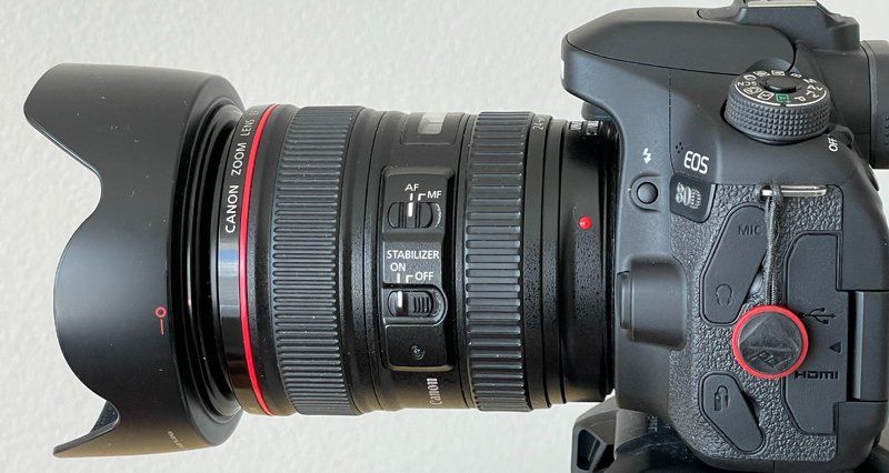 Canon Kamera: Canon EOS 80 D + L Objektiv – Gebraucht aus Aristau von Gola