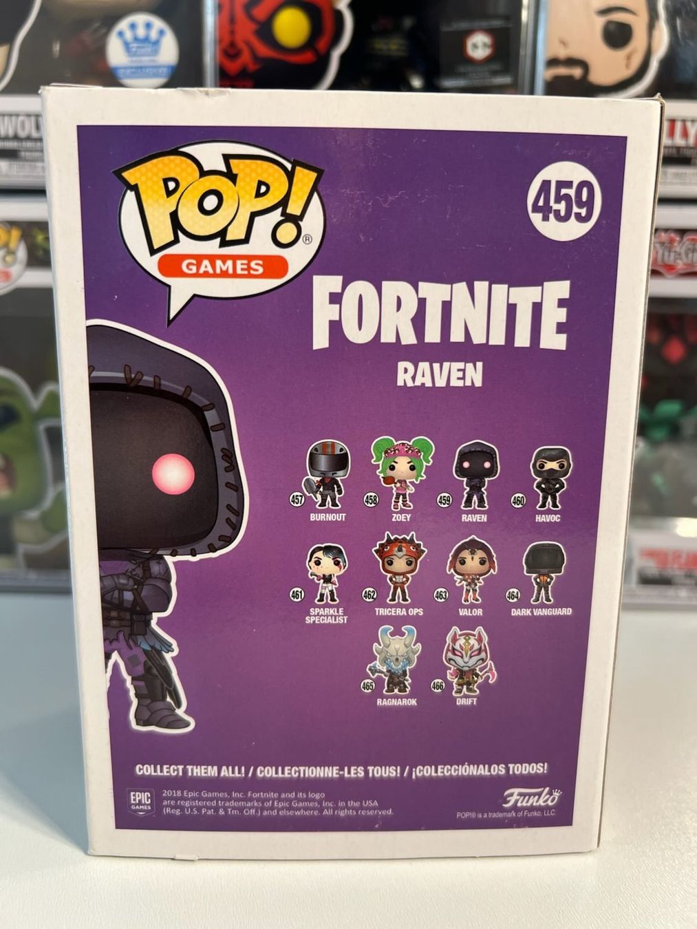 Funko Statuette: Funko POP! Games Fortnite Raven – Nuovo e nell'imballaggio originale da Le Mouret venduto da perfectbijou 2