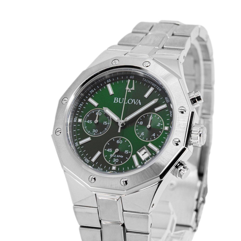 Bulova Orologi: Bulova Men's 96B409 Octagon Precisionist Quartz – Nuovo e nell'imballaggio originale da Schindellegi venduto da harveystore 9