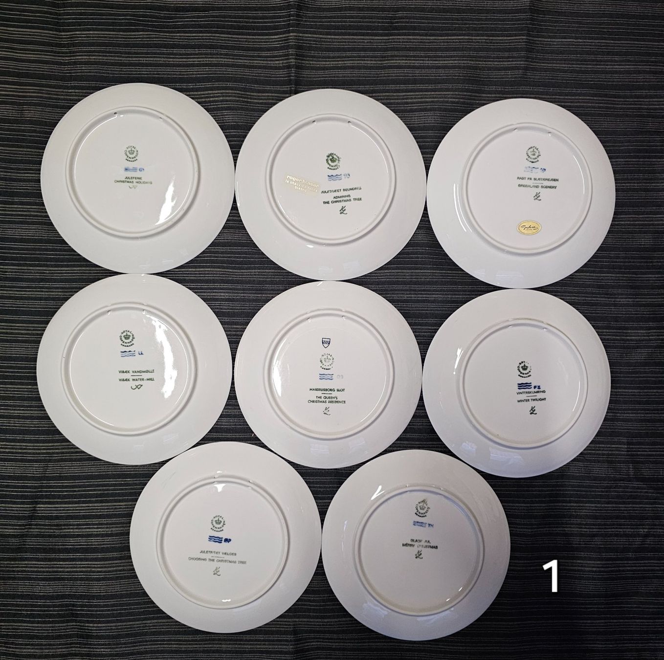 Assiettes: ROJAL COPENGAGEN TELLER  8 STÜCK – D'occasion à Schönenwerd par Sneki55 1