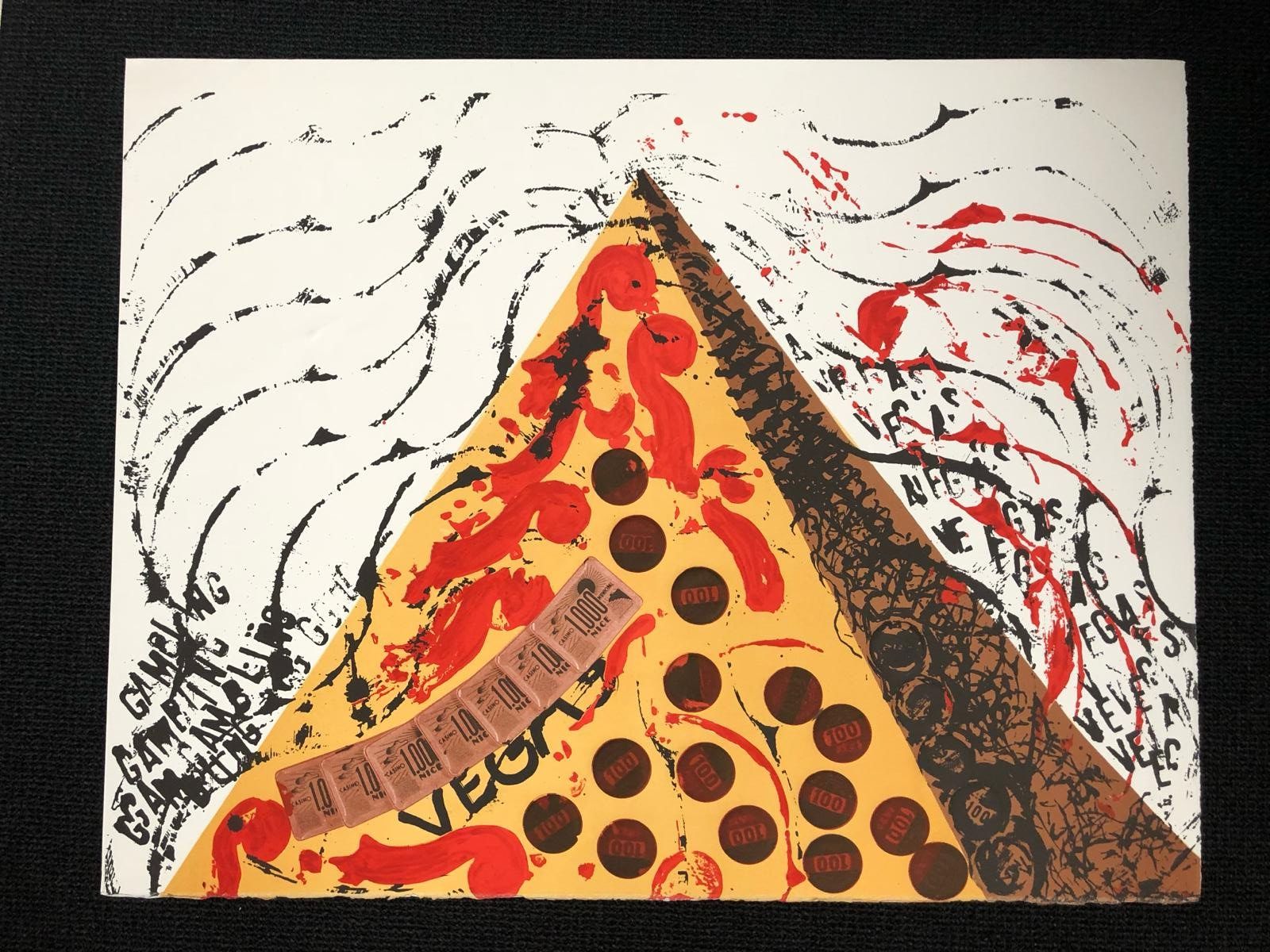 Grafica & Litografie: Violon et Pyramide " Gambling " - Arman – Usato da Lausanne venduto da gfchs