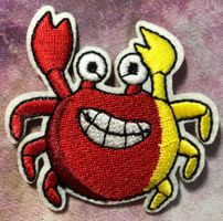 Patch kleiner Krebs