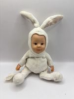 Poupée peluche Lapin blanc Anne Geddes bébé