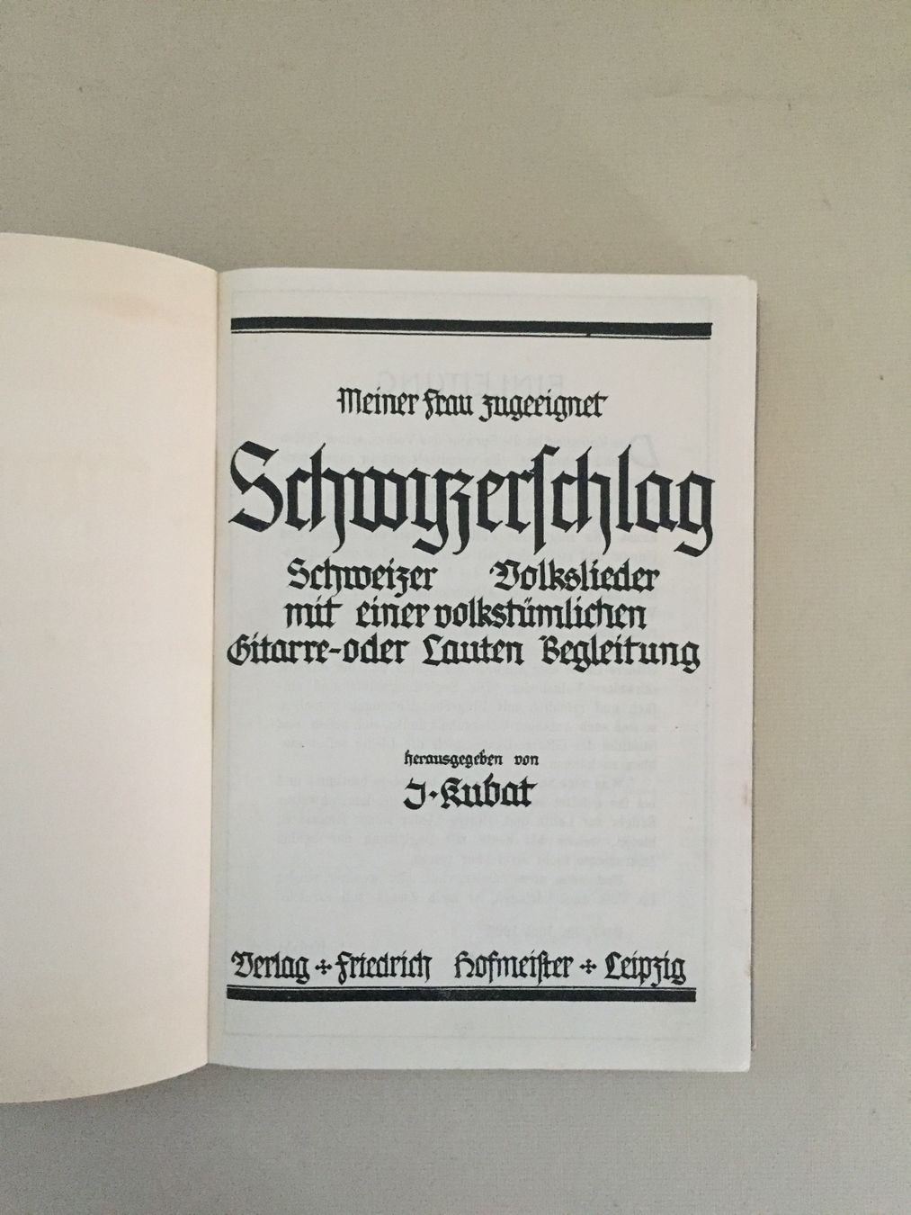 Libri: Schwyzerschlag Schweizer Volkslieder – Usato da ZUERICH venduto da Carolus1 1