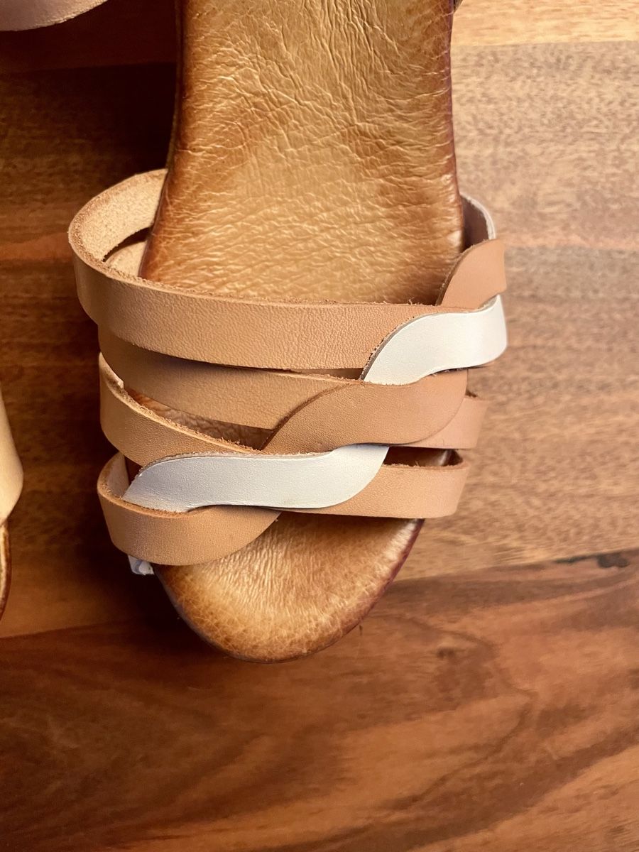La Garçonne Scarpe da donna: La Garconne Ledersandale Gr. 40 – Usato da Gockhausen venduto da AnneT07 4