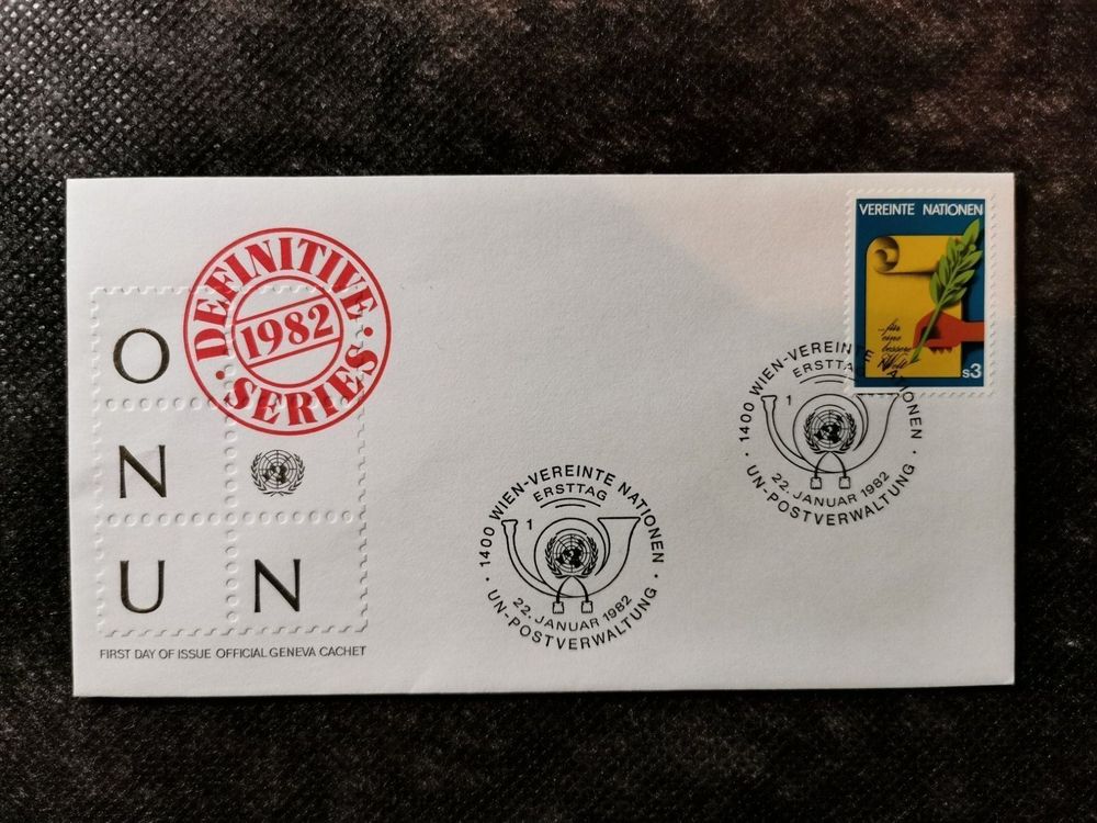 FDC Wien Vereinte Nationen 1982 | Kaufen Auf Ricardo