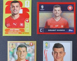 Granit Xhaka (SUI) * Panini WM 2026/2018/2014 * Topps EURO24