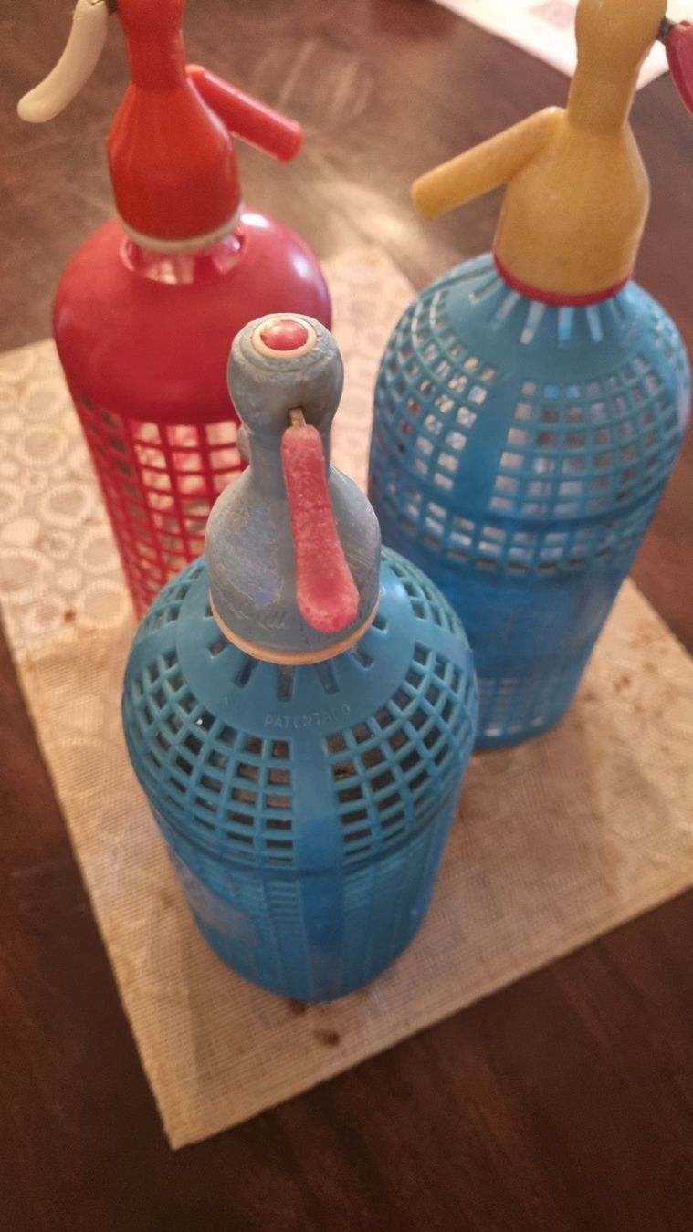 Flaschen: 3er Sodaflaschen  Siphon Flasche – Gebraucht aus Basel von Jcva 1