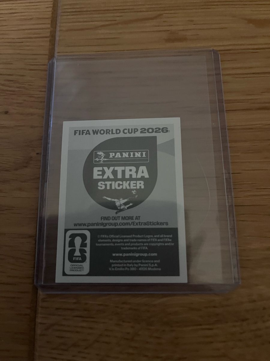 Panini Cartes à collectionner: Extra Sticker Pulisic – Neuf (Voir description) à Wettswil par Dast77 1