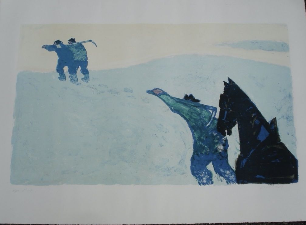 Grafica & Litografie: Hans Potthoff Lithographie 1911- 2003 – Usato da Vella venduto da Buendnersteinbock