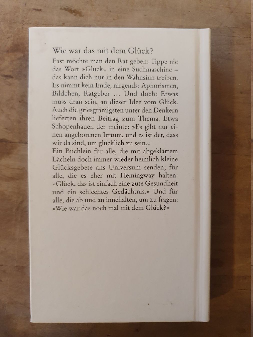 Libri: Wie war das mit dem Glück Diogenes – Usato da Zürich venduto da loosebone 1