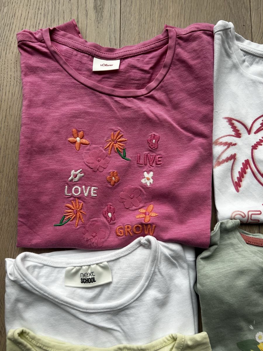 Kleiderpakete & -sets: Mädchen-T-Shirt-Set, Sommerdesigns, Gr.128-134 – Neu (gemäss Beschreibung) aus Frick von bla_zt9f 3