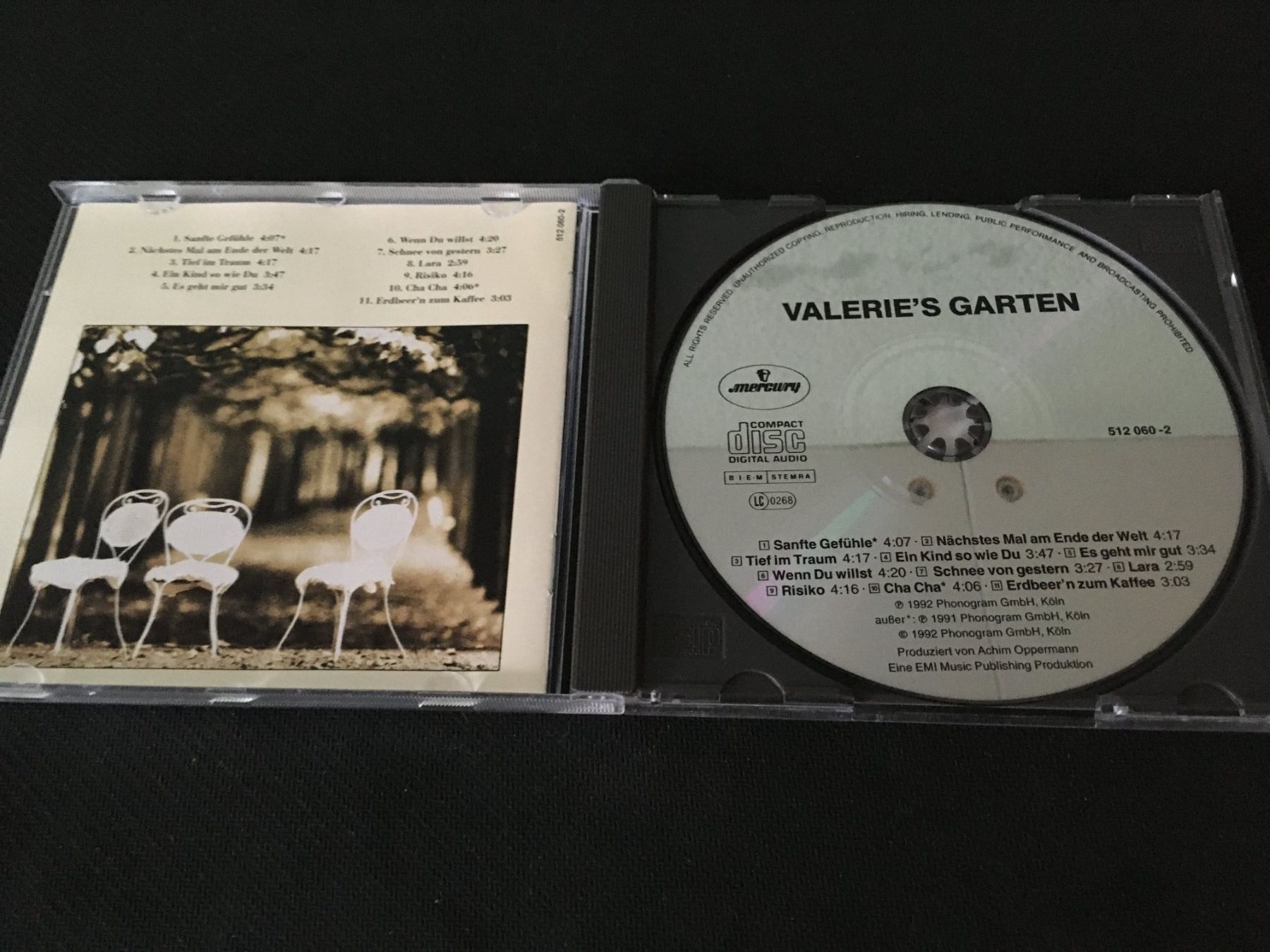 CD: Valerie's Garten -CD- – Usato da St.Gallen venduto da MedienJoe 1