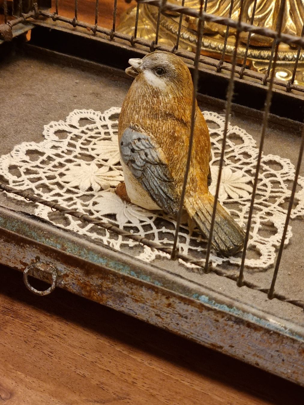 Alle Dekorationen: Deko Vogel Figur handbemalt – Gebraucht aus Scharnachtal von devin03 8
