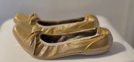 Navyboot Ballerina gelbgold