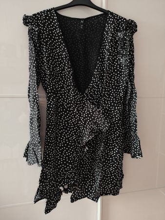 Shorty s/w gepunktet (Zara TRF) L