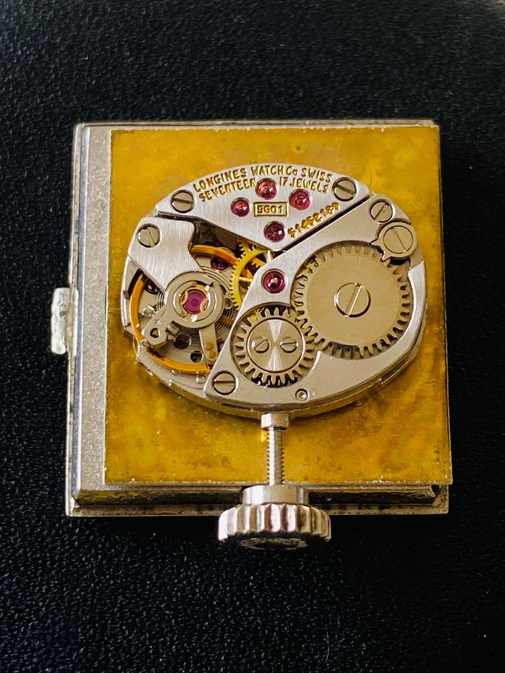 Longines Orologi: Longines Serge Manzon ref. 5004 Silver 925 - Rare / Selten – Usato da Küsnacht ZH venduto da Pedramy 7