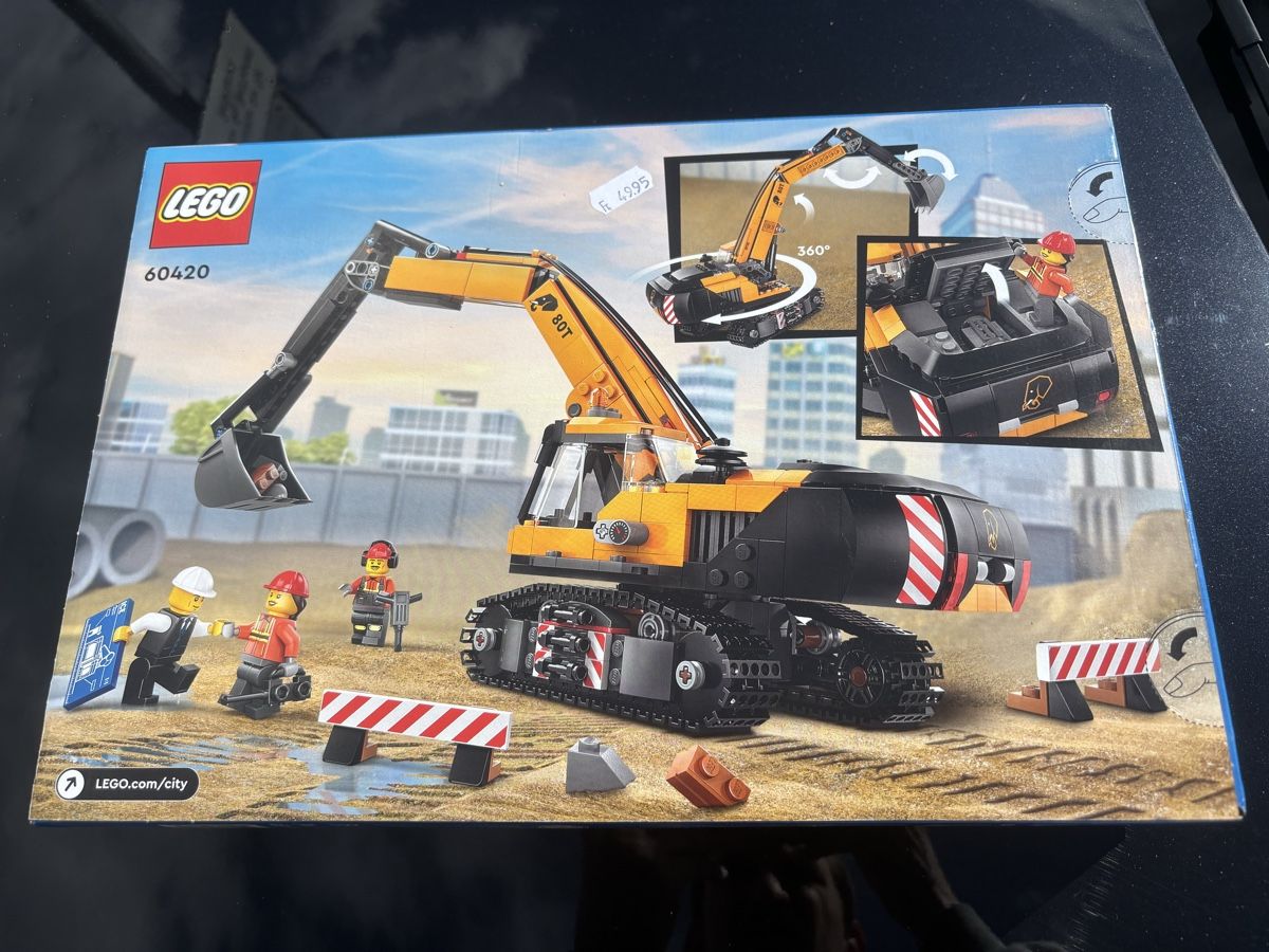 Lego Kit di costruzioni: LEGO City 60420 Bagger - Neuwertig. – Nuovo e nell'imballaggio originale da Trübbach venduto da Mansur93 1