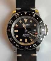 Armbanduhr "Foxter SIXTIES4" mit Datums- und GMT-Funktionen