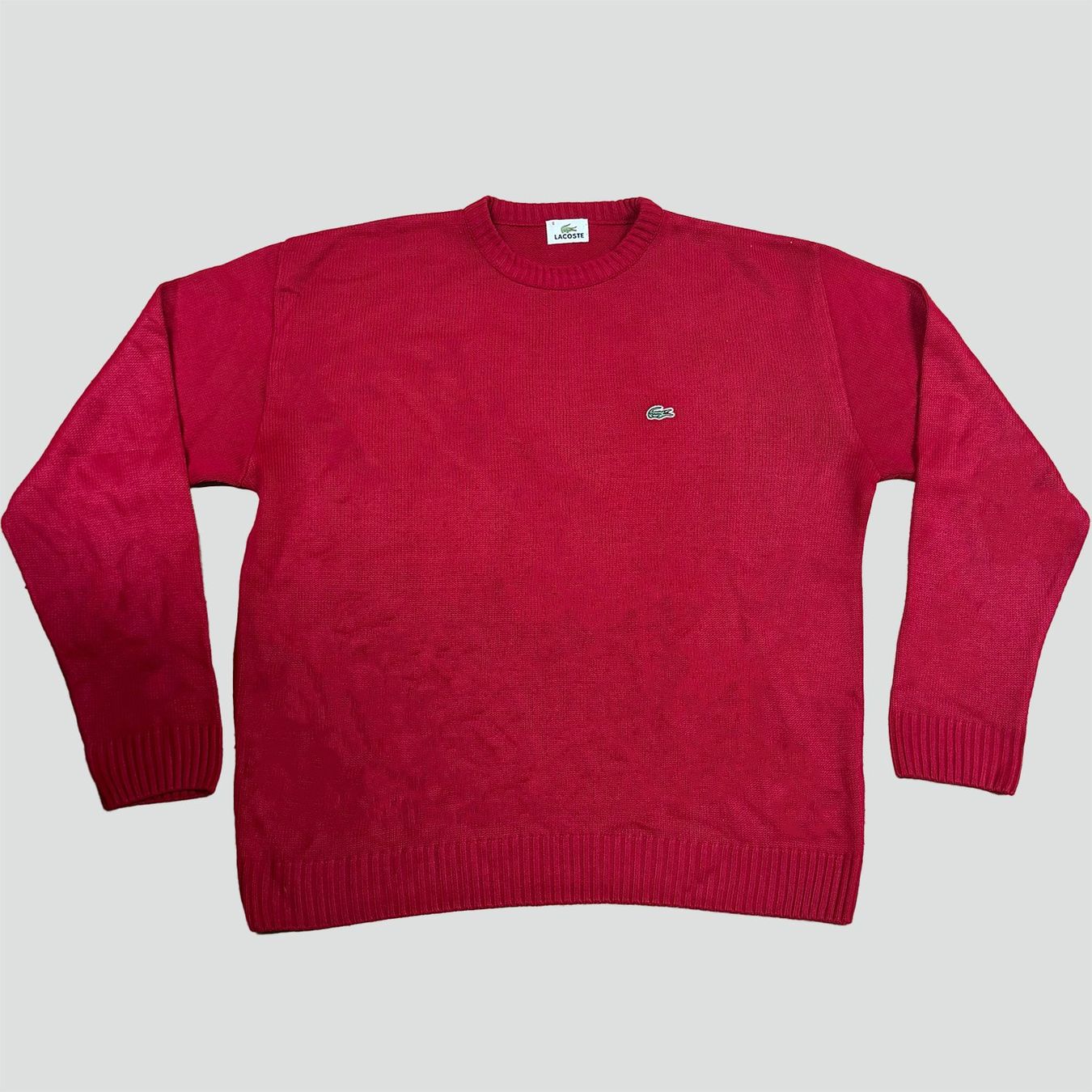 Lacoste Maglioni & Felpe: Lacoste Pullover, Grösse 6, rot 🐊 – Usato da St. Gallen venduto da sourced_limited