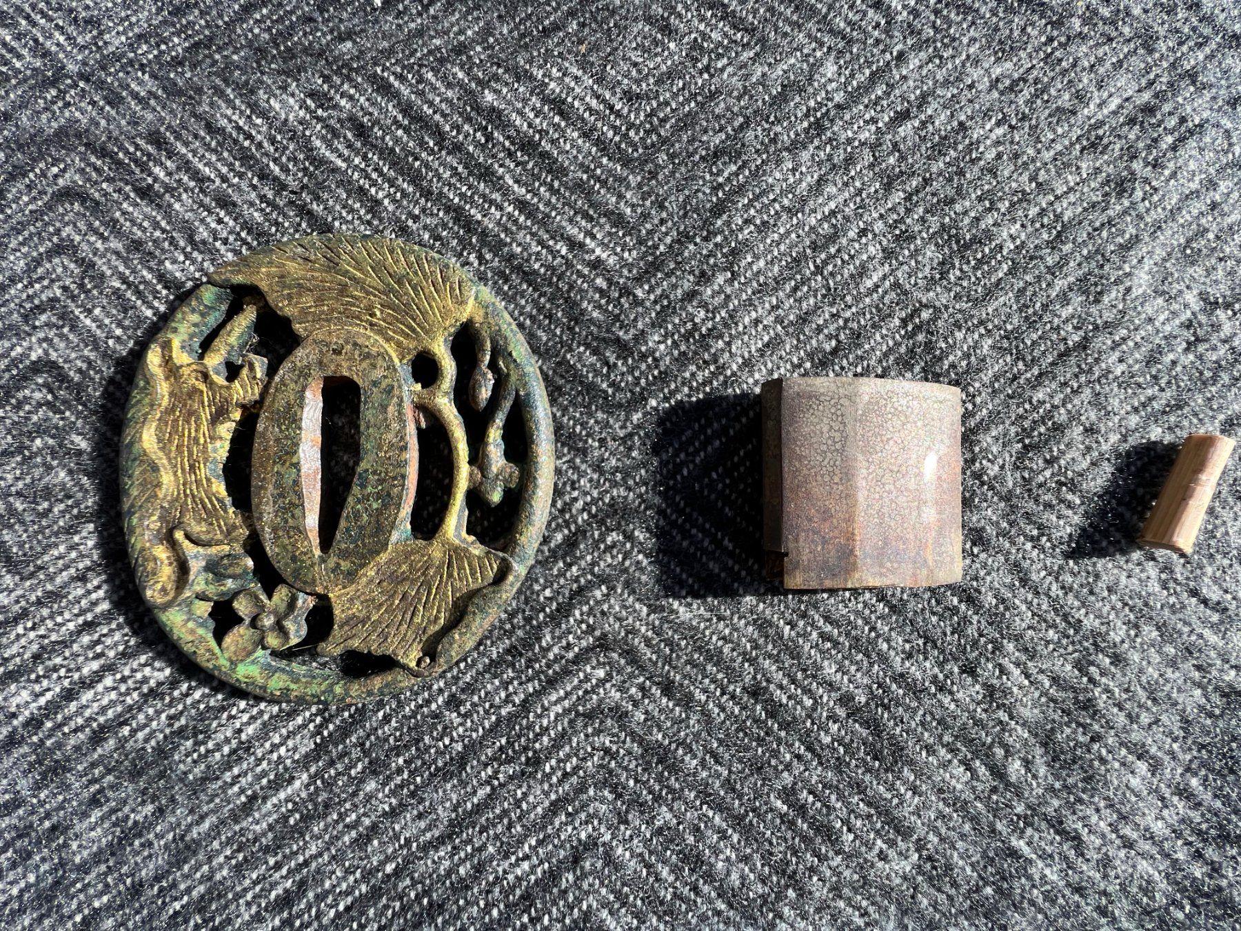 Altre raccolte & rarità: Schwert Katana-Stil, Damast-Optik – Usato da Nidau venduto da ym_fevrier 2