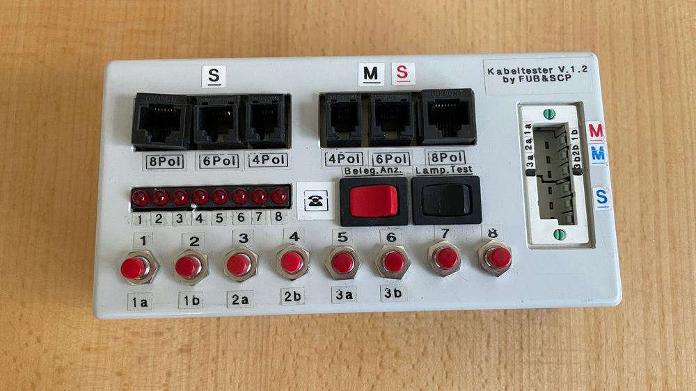 Kabeltester V.1.2 by FUB&SCP (Gebraucht) in Glattfelden für CHF 15.95 ...