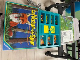 Gesellschaftsspiel „der Natur auf der Spur“