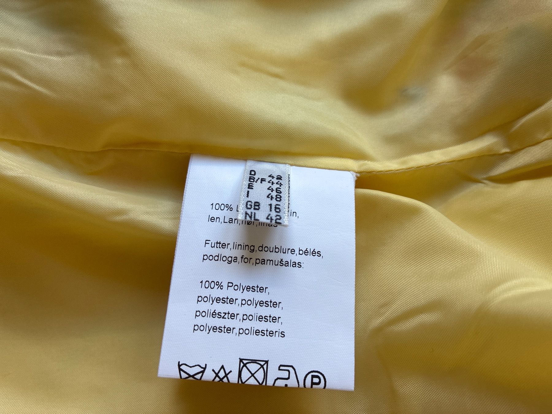 Giacche: Aparter Leinenblazer von White Label Gr 42 – Usato da Davos Platz venduto da nanigl 5