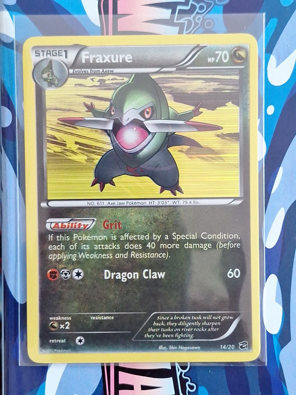 Pokémon Cartes à collectionner: Fraxure - Dragon Vault - Holo - #4 – D'occasion à Altstätten SG par GGsGameshop