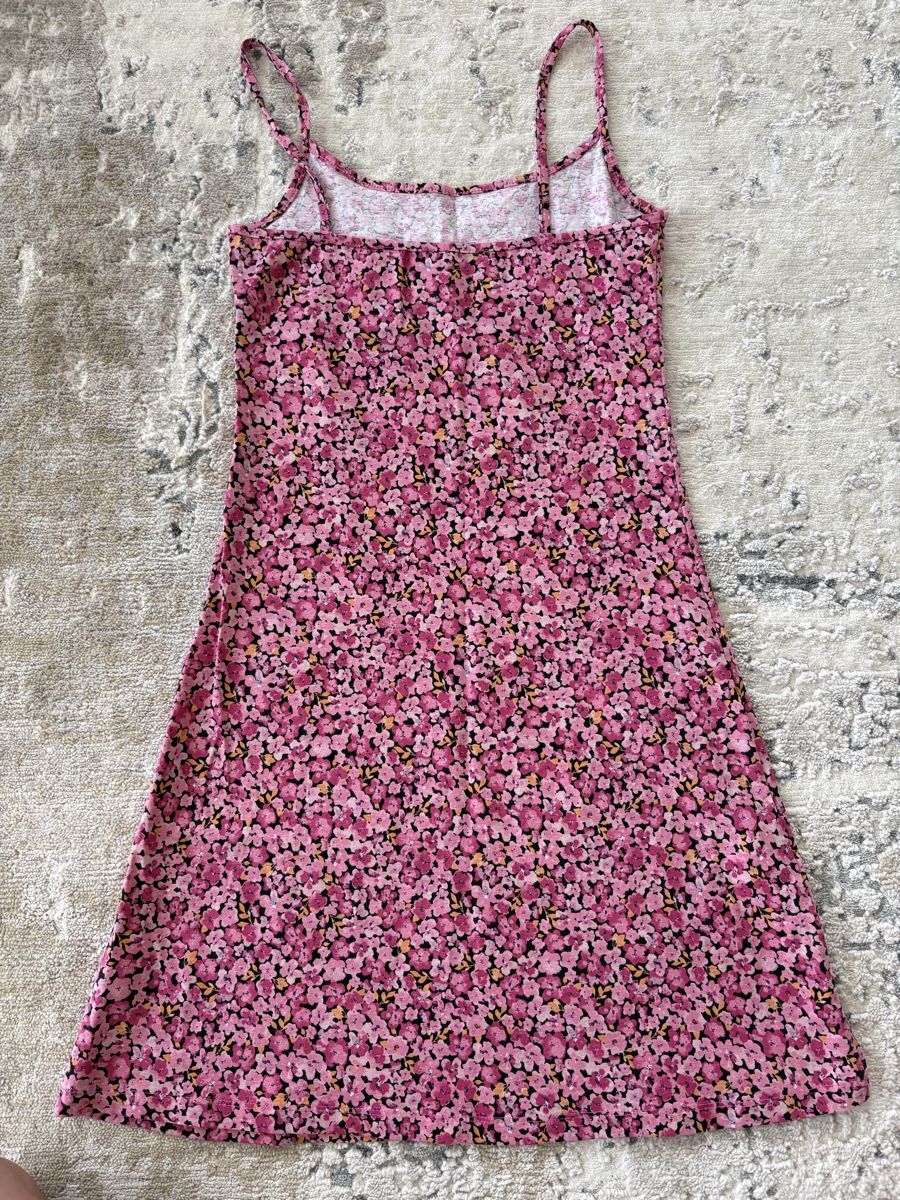 Vestiti: Kleid pink mit Blumenmuster – Nuovo (secondo la descrizione) da Balzers venduto da lea_sy5p 1