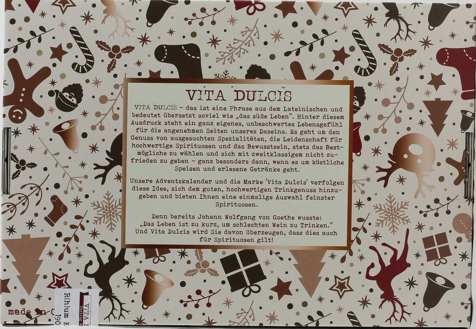 Bevande alcoliche: Rum Einsteiger Adventskalender mit 24 Sorten – Nuovo e nell'imballaggio originale da Regensdorf venduto da 1advd.spirituosen 1