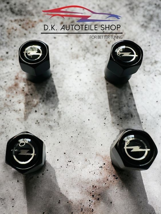 Fiat Tutti pezzi di ricambio auto: Opel Ventilkappe Aluminium 4er-Set Neu – Nuovo e nell'imballaggio originale da Balsthal venduto da D.K.Autoteile6 3