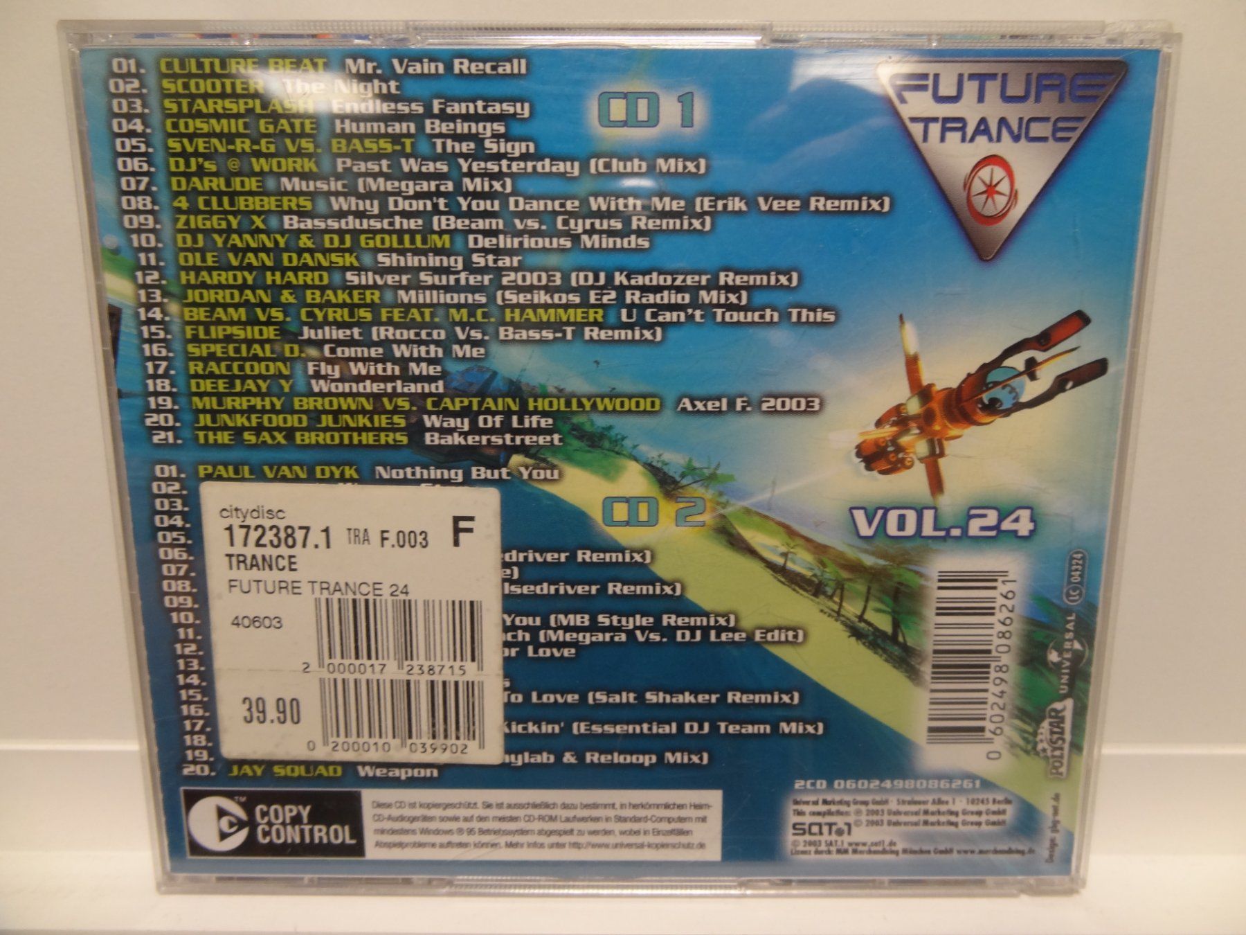 CD: Various, Future Trance Vol.24 – Usato da luzern venduto da musicandart 1
