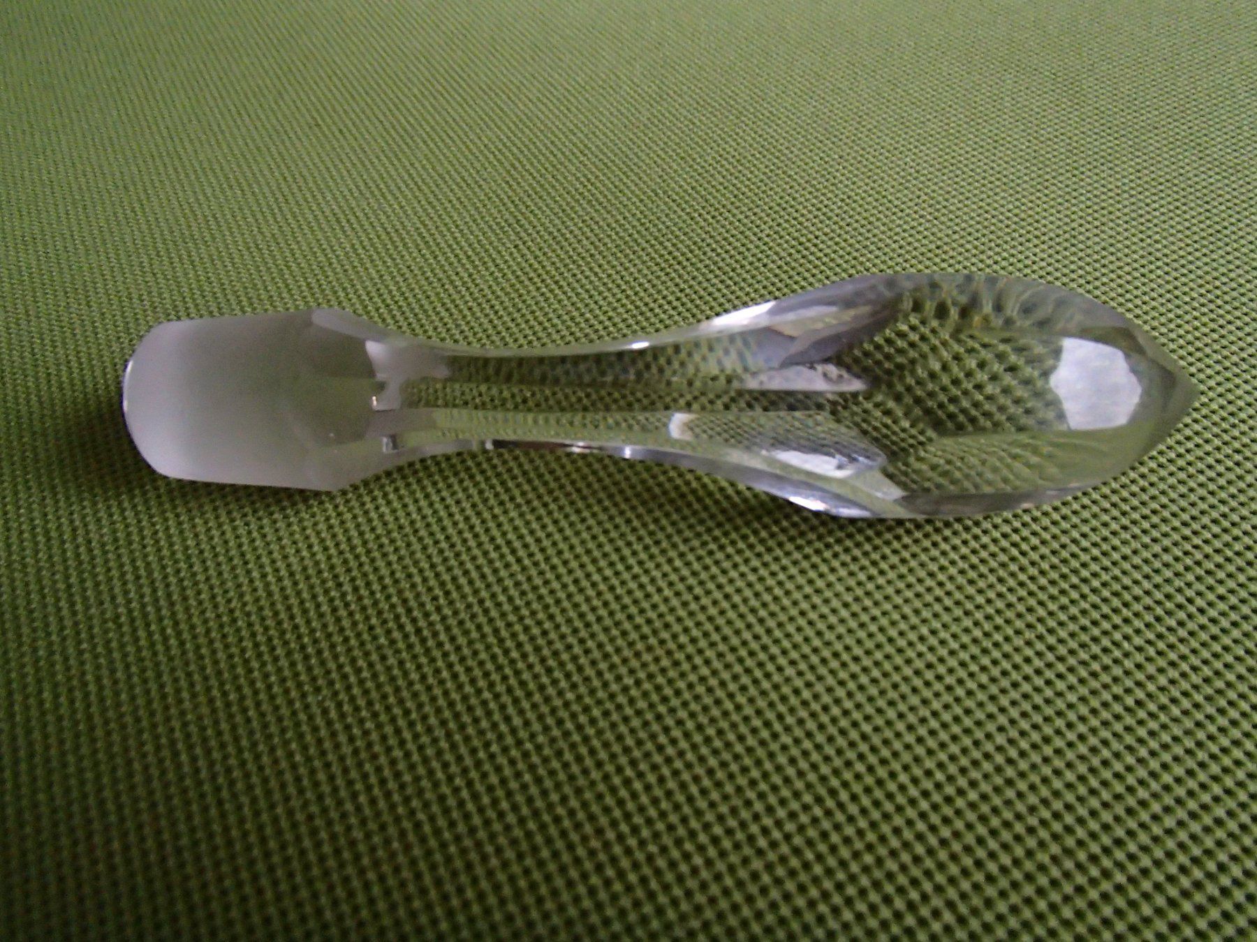 Caraffe: kleine geschliffene  Karaffe mit versilbertem Hals – Usato da Schöfflisdorf venduto da pullux 5