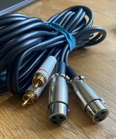 Cinch - XLR female 3m hochwertig