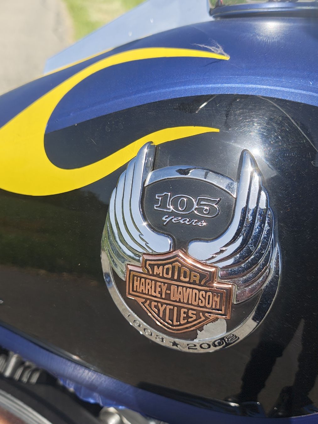 Harley-Davidson Chopper: Harley Davidson Softail classic, frisch ab service. – Gebraucht aus Lufingen von DannyT01 4