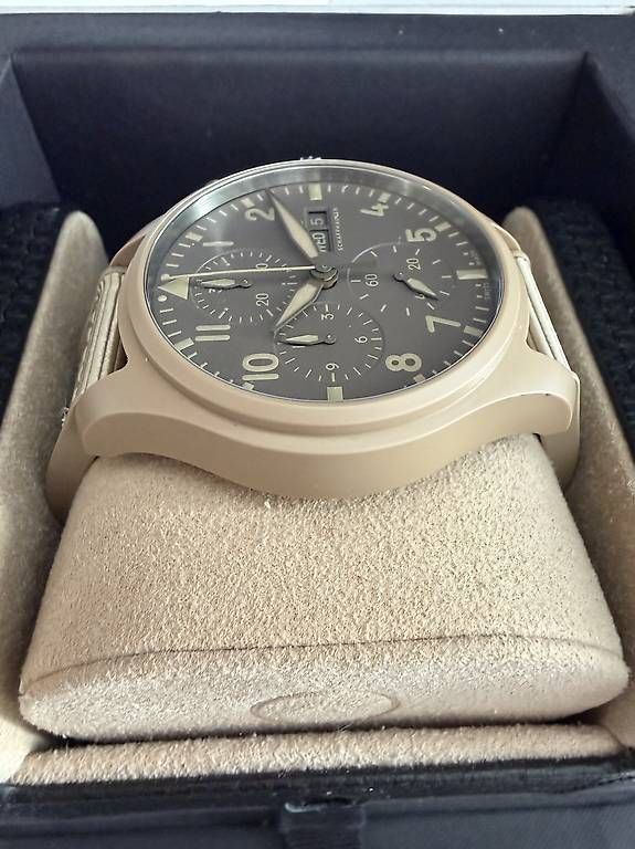 IWC Montres: IWC Pilot Chronograph Mojave Desert – D'occasion à Zürich par timeio-swapwatch 5