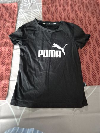 Puma T-Shirt, Schwarz, Gr. 110.