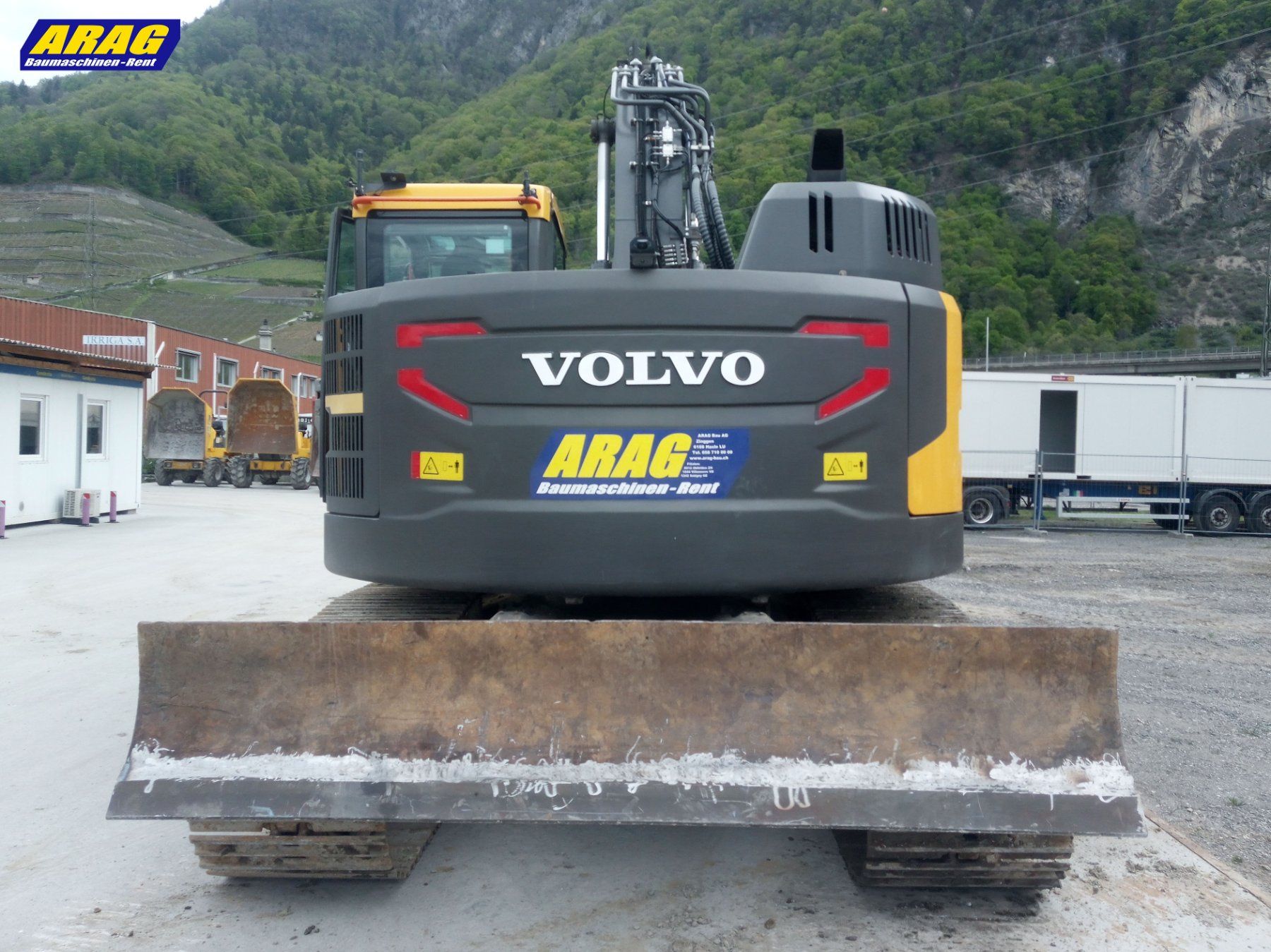 Volvo Escavatori: Volvo ECR235 EL Raupenbagger – Usato da Hasle LU venduto da Arag08 5