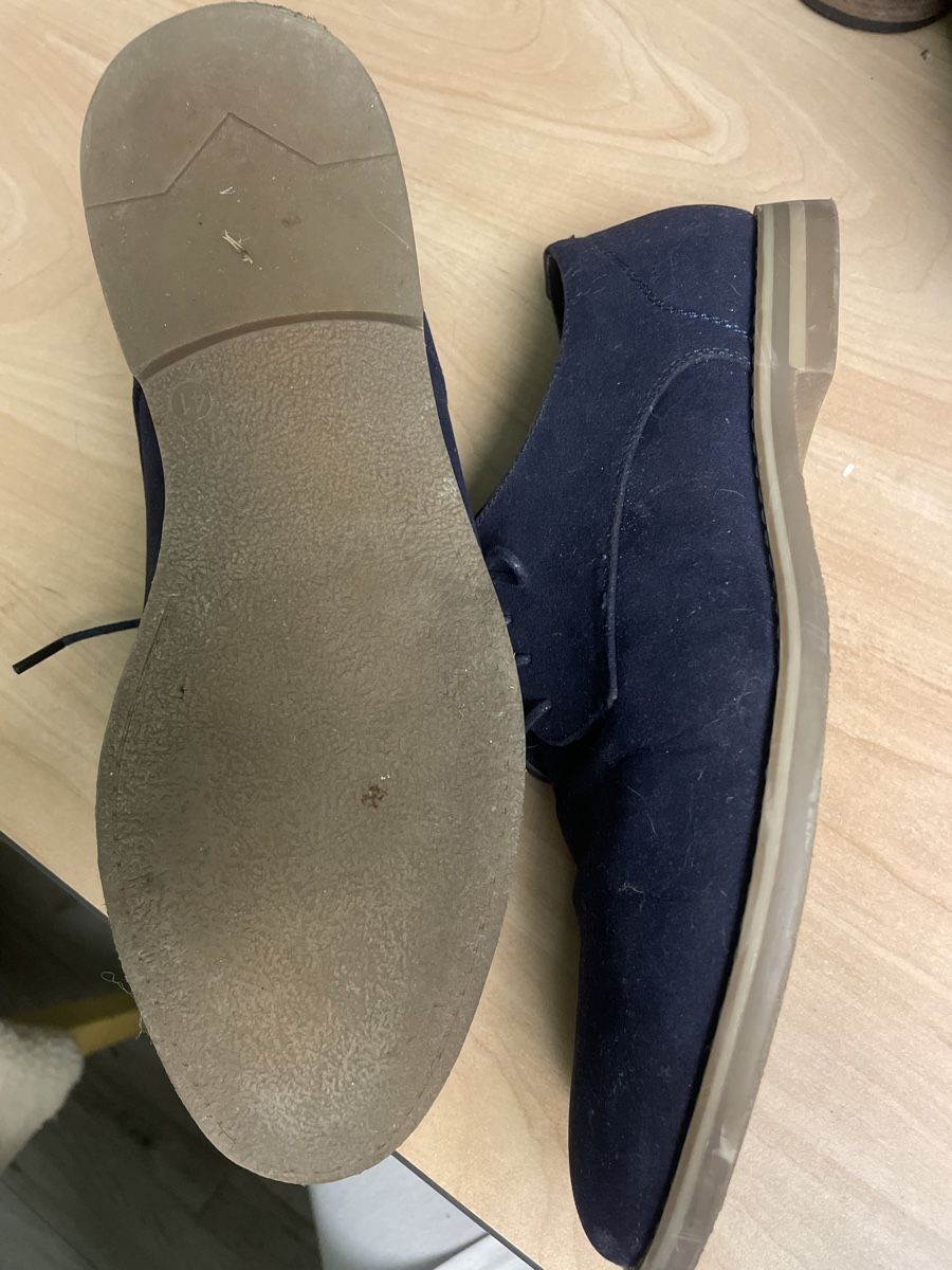 Scarpe da uomo: YOURTURN Herrenschuhe Gr.41 blau Wildlederoptik – Nuovo (secondo la descrizione) da Obergerlafingen venduto da cabo4 2
