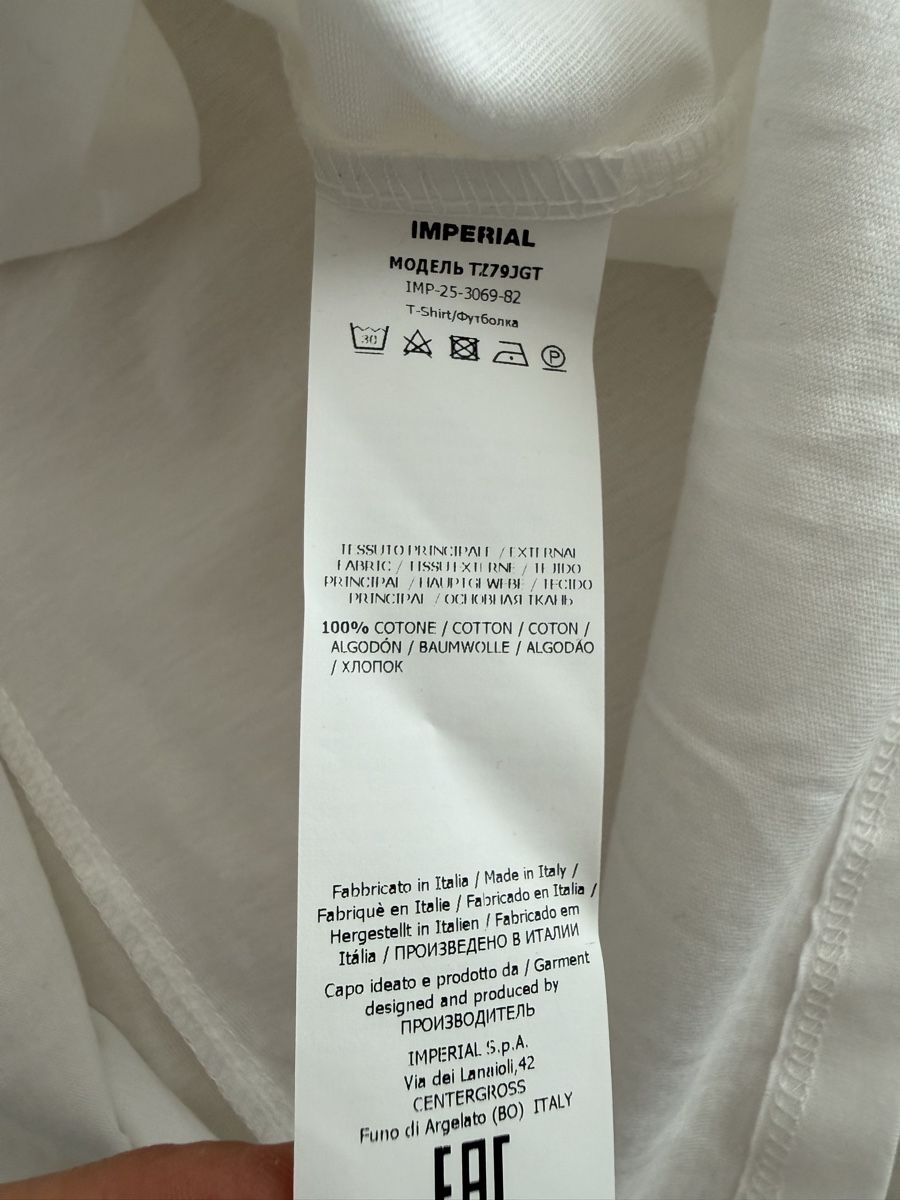 T-shirt: Shirt weiss Imperial Gr. S   – Nuovo e nell'imballaggio originale da Stansstad venduto da InStyle8 6