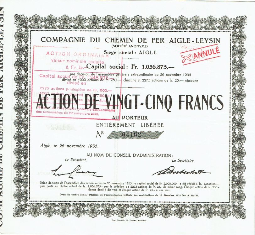 Chemin de fer AigleLeysin Kaufen auf Ricardo