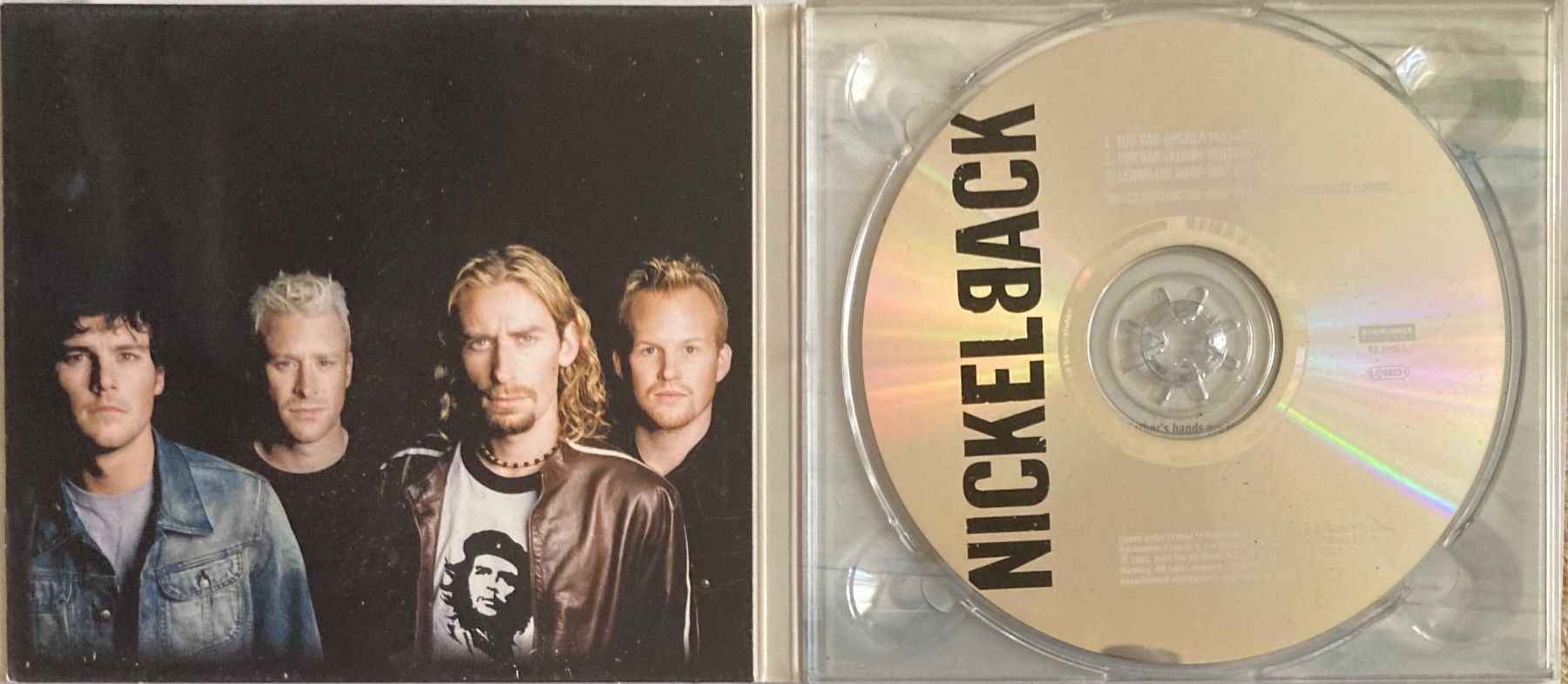 CD: NICKELBACK - TOO BAD – Usato da Poliez-Pittet venduto da Newtown-Records 2