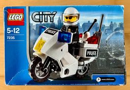 LEGO City 7235 - Polizeimotorrad (neuwertig & vollständig)