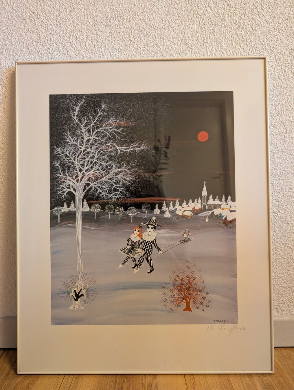 Foto & Immagini: Bild "Fasnacht" von M. Ivan Grill, gerahmt – Usato da Pfyn venduto da Magra02