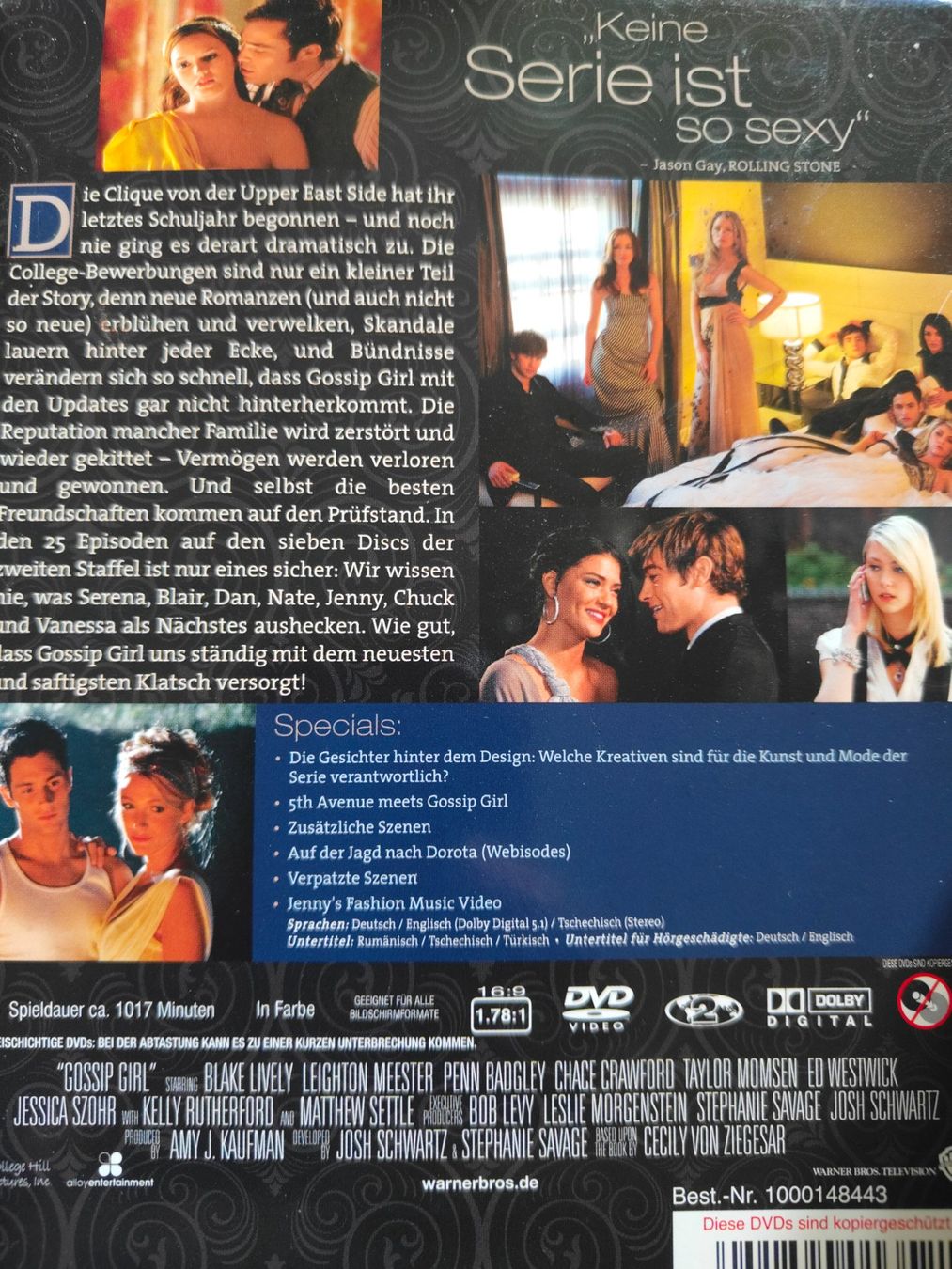 Alle DVDs: Gossip Girl Staffel 2 – Gebraucht aus Tenniken von Pasci1990 1