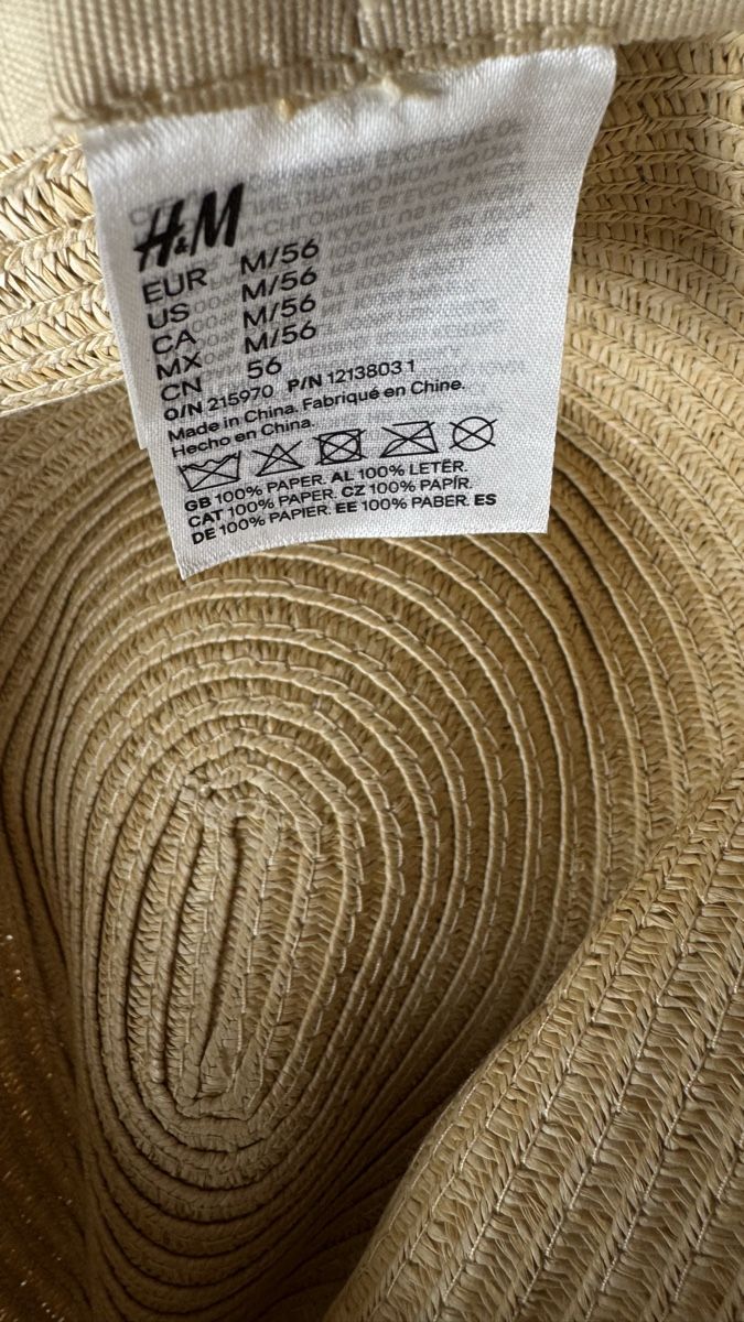 H&M Hüte, Mützen & Caps: H&M Stroh-Fedora-Hut – Klassischer Stil – Gebraucht aus Kilchberg ZH von nad_6dwp 3