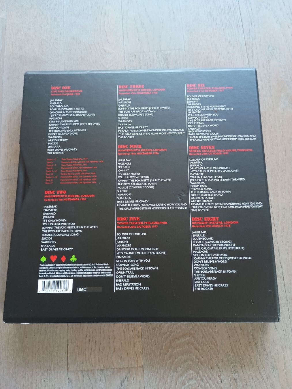 CD: Thin Lizzy Live And Dangerous Box Set – Usato da Kirchlindach venduto da Chantalone 2