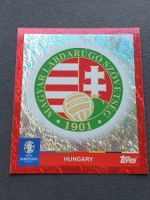 Topps UEFA Euro 2024 * Ungarn Wappen * ROT (HUN 1)